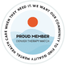 Denver therapy match member badge