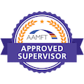 AAMFT approved supervisor badge