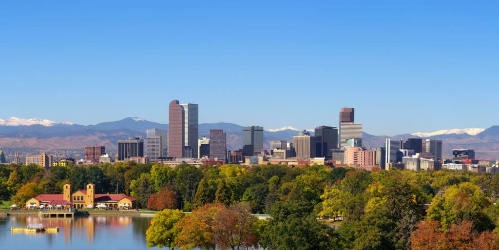 city landscape of Denver, Colorado
