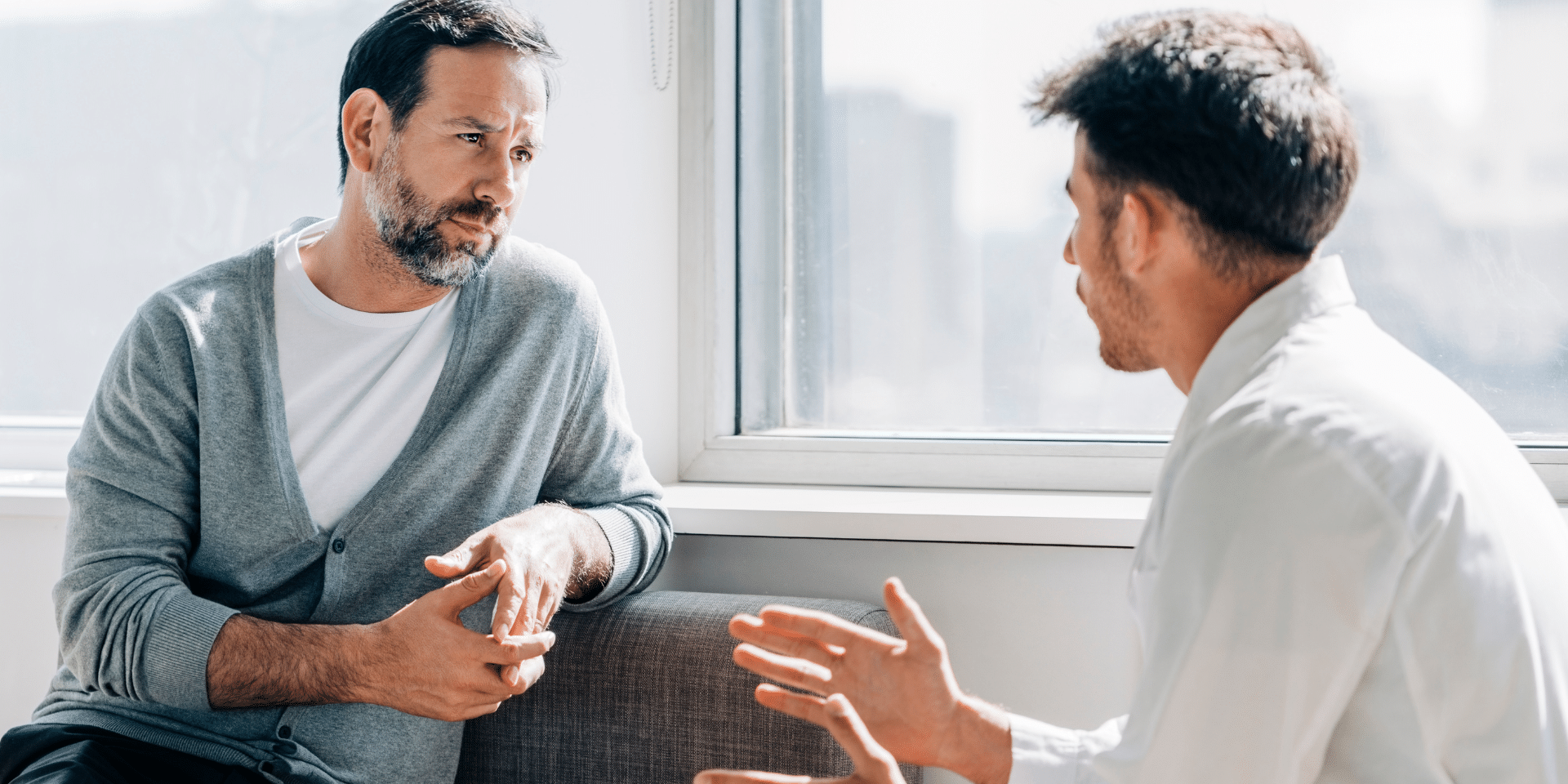 counselor giving advice to patient