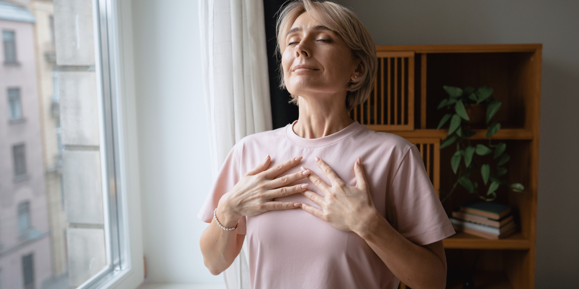 Anxiety breathing exercise technique for stress relief therapy in Denver