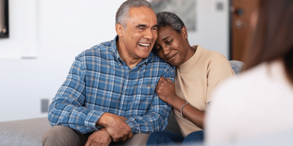 Senior and elderly therapy counseling session in Denver, Colorado