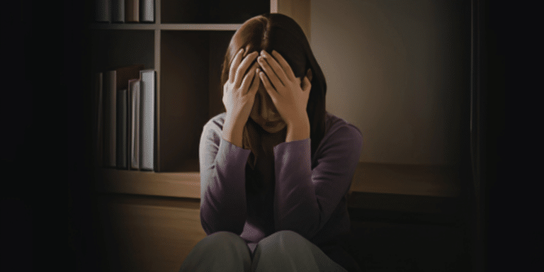 Woman processing emotions during a therapy counseling session in Denver